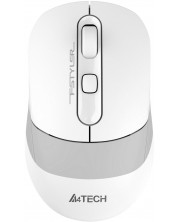 Ποντίκι A4tech - Fstyler FB10C, οπτικό, ασύρματο, Grayish White -1