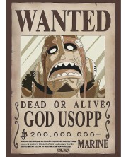  Μίνι αφίσα GB eye Animation: One Piece - God Usopp Wanted Poster