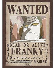  Μίνι αφίσα GB eye Animation: One Piece - Franky Wanted Poster