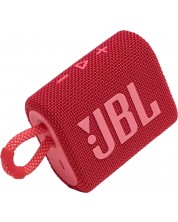 Mini ηχείο JBL - Go 3, κόκκινο -1