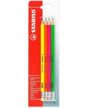 Μολύβι Stabilo Swano – HB, με γόμα ,4 τεμάχια -1