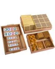 Σετ Montessori Smart Baby - Golden Beads -1