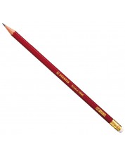 Μολύβι Stabilo Swano – HB,σκούρο κόκκινο, με γόμα  -1