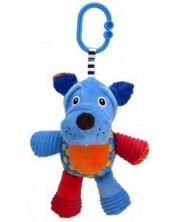 Μουσικό παιχνίδι Lorelli Toys -Σκύλος, μπλε -1