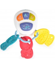 Μουσικό μπρελόκ  Moni Toys - Car key,λευκό -1