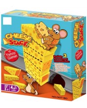 Παιδικό παιχνίδι ισορροπίας με ποντίκια Kingso -Πύργος με τυρί -1