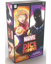 Επιτραπέζιο παιχνίδι για δύο  Marvel Dice Throne 2 Hero Box - Captain Marvel vs Black Panther  - Οικογενειακό	 -1