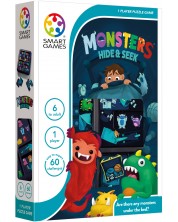 Επιτραπέζιο παιχνίδι Smart Games - Monsters Hide & Seek -1
