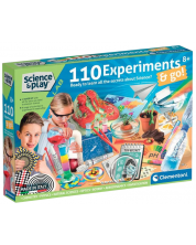 Επιστημονικό σετ Clementoni Science & Play -Επιστημονικό εργαστήριο, 110 πειράματα