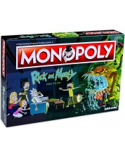 Επιτραπέζιο παιχνίδι Hasbro Monopoly - Rick and Morty Edition -1