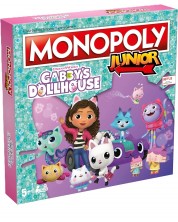 Επιτραπέζιο παιχνίδι Monopoly Junior: Gabby's Dollhouse - Παιδικό -1