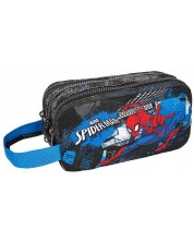 Σχολική κασετίνα Cool Pack Primus - Spider-Man, με 3 φερμουάρ και χερούλι -1