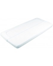 Αδιάβροχο σεντόνι με λάστιχοBaby Matex - Tencel, 60 х 120 cm, λευκό -1