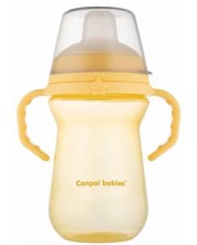 Κύπελλο που δεν χύνεται Canpol - 250  ml, κίτρινο -1