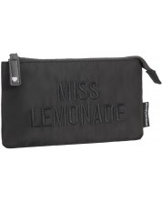Σχολική κασετίνα Miss Lemonade - Duchess, 1 τμήμα , μαύρο -1