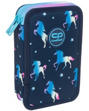 Κασετίνα με σχολικά είδη  Cool Pack Jumper 2 - Blue Unicorn