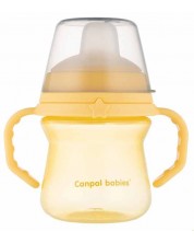 Κύπελλο που δεν χύνεται Canpol - 150  ml, κίτρινο -1