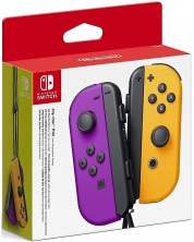 Nintendo Switch Joy-Con (σετ χειριστήρια) μωβ / πορτοκαλί