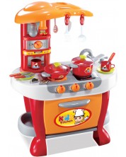 Σετ παιχνιδιού Buba Little Chef - Παιδική κουζίνα, κόκκινη