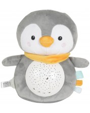 Νυχτερινό φωτιστικό και προβολέας  Moni Toys - Snuggly, Penguin -1