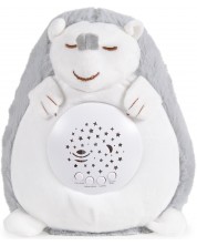 Φωτάκι νυκτός  με προβολέα Moni Toys - Plush, Σκατζόχοιρος -1