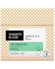 Nuggela &Sulé Αναγεννητικές αμπούλες για ανάπτυξη Hair Regenerator, 4 х 10 ml