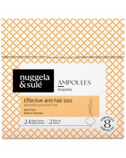 Nuggela &Sulé Αμπούλες κατά της τριχόπτωσης Effective Anti-Hair Loss, 8 х 10 ml