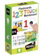 Εκπαιδευτικό σετ Headu -Μοντεσσόρι flashcards 123 -1