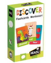 Εκπαιδευτικό παιχνίδι Headu - Ανακαλύψτε τις κάρτες flash Montessori -1