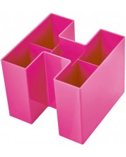 Οργανωτής γραφείου Han Bravo Trend - με 5 θήκες, ροζ