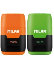 Ξύστρα + γόμα Milan - Touch Duo, ποικιλία -1