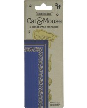 Σελιδοδείκτες IF Vintage - Cat & Mouse, 4 τεμάχια -1