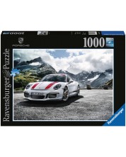 Παζλ Ravensburger 1000 κομμάτια - Αυτοκίνητο Porsche 911R