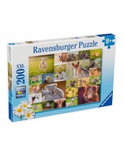 Παζλ Ravensburger 200 τεμαχίων XXL -Χαριτωμένα μωρά ζωάκια