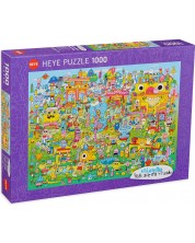 Παζλ Heye 1000 κομμάτια - Το διασκεδαστικό χωριό