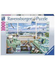 Παζλ Ravensburger 1000 κομμάτια - Απόδραση στην ακτή -1