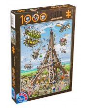 Παζλ D-Toys 1000 κομμάτια – Ο Πύργος του Άιφελ 