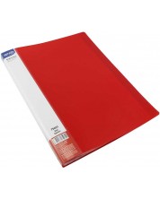 Φάκελος Spree Square - Με 30 τσέπες, A4, κόκκινο -1
