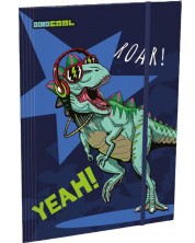 Φάκελος με λάστιχο   Lizzy Card Dino Roar - A4 -1