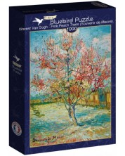 Παζλ  Bluebird 1000 κομμάτια - Η ροζ ροδακινιά, 1888 -1