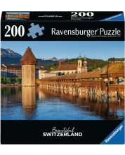 Παζλ Ravensburger  200 κομμάτια  - Γέφυρα Capelbrücke