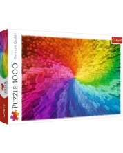 Παζλ Trefl από 1000 κομμάτια - Αναλογικά Χρώματα