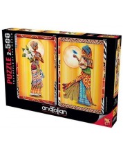 Παζλ Anatolian 2 x 500 κομμάτια - Αφρικανές -1