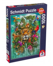 Παζλ Schmidt 1000 κομμάτια - Ο βασιλιάς της ζούγκλας