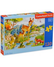 Παζλ Castorland 120 κομμάτια - Παιχνίδια στο δάσος