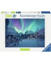 Παζλ Ravensburger  1500 κομμάτια - Όταν το βόρειο σέλας χορεύει -1