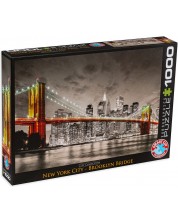 Παζλ Eurographics 1000 κομμάτια – Η γέφυρα του Μπρούκλιν, Νέα Υόρκη -1