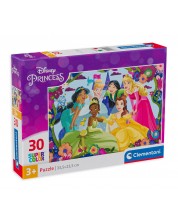 Παζλ Clementoni 30 κομμάτια - Πριγκίπισσες της Disney -1