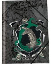 Φάκελος με λάστιχο Kids Licensing - Harry Potter, Slytherin -1