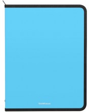 Φάκελος με φερμουάρ   Erich Krause - Matt Pastel, A4, μπλε -1